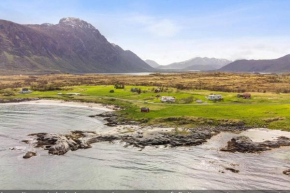 Strandhus med panoramautsikt